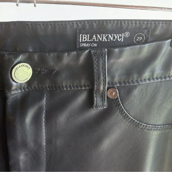 BlankNYC Leather Pants Size 29 - Picture 3 of 7